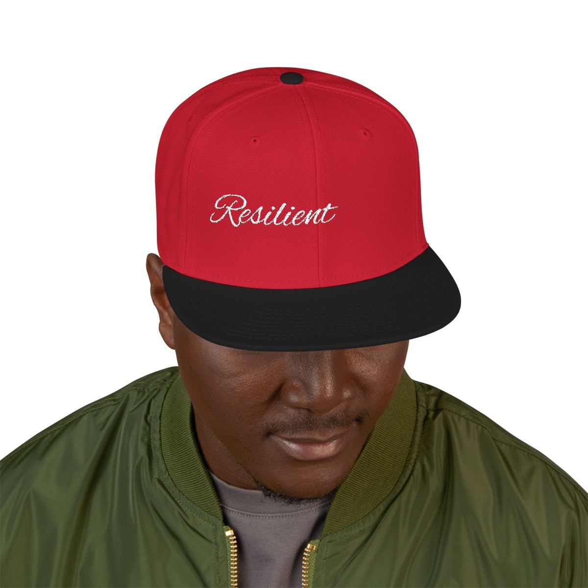 Embroidered Faith Snapback Hat